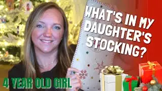 WHAT'S IN MY DAUGHTER'S STOCKING? || 4 YEARS OLD