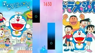Doraemon No Uta (Doraemon Theme Song) in Piano Tiles 2 !!!