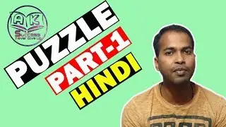 PUZZLE REASONING IN HINDI | PART 1 | FOR BANK PO, SSC CGL, RRB, MO POLICE |