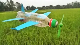 How to make a airplanes from used bottles || Making airplanes from bottles brings unexpected results