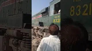 #thal express# #129 up# #passing at stop dead Caution area# #train