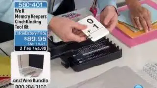 We R Memory Keepers Cinch Binding Tool Kit