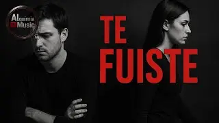 🎬4K 👉 TE FUISTE (Balada en Espa&ntilde;ol)... fer.nando.AI #Musica2025  #m&uacute;sicaconia