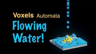 Flowing Water Voxels in Unity! - (Ep 6) Voxel Automata Sandbox