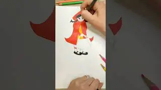 рисуем персонажа сказки #творчество #onepalette #drawing #art #сказки
