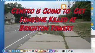 Centro Bus is Going to Get Someone Killed at Brighton Towers