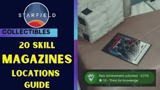 Starfield - 20 Skill Magazines Locations - Thirst for Knowledge Achievement Guide