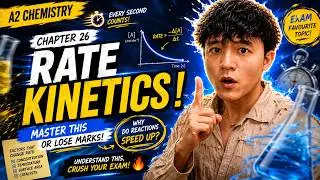 A Level A2 Chemistry 9701 - Chapter 26 Rate Kinetics (Part 3)