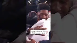 Zion Williams is super excited about the draft! #shorts #nba #nbadraft