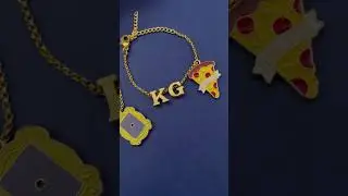 Kids Rakhi | Custom Gold-Plated Personalized Name Rakhi Bracelets With Charms