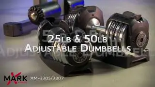 XMark  Adjustable Dumbbells are perfect for any home gym
