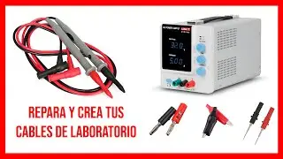 ▷ Como Reparar los Cables de un Multímetro y Crear Cables de Laboratorio