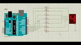 Seven Segment Display Using Arduino