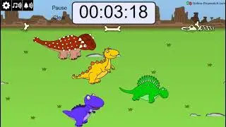 5 Minute Dinosaur Race Timer
