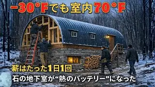 −30°Fでも室内70°F、皆に笑われた家が極寒を征服した