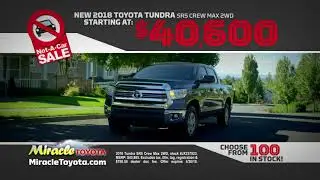 Not A Car Sale At Miracle Toyota