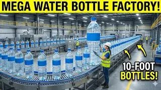 How Plastic Water Bottles Are Made | Full Factory Process Explained