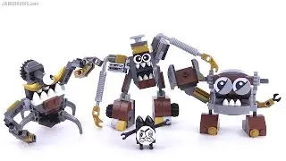🔄 LEGO Mixels Series 5 Klinkers review! Gox, Jinky, & Kamzo re upload