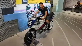 BMW MOTORCYCLE MUSEUM IN MUNICH #bmw #bmwmotorrad #motorcycle #automobile #germanautobahn #cars