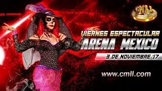 LUCHA LIBRE VIERNES ESPECTACULAR DE ARENA MEXICO 3 DE NOVIEMBRE DEL 2017 FUNCION COMPLETA