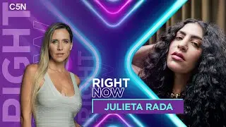 JULIETA RADA en EXCLUSIVA en RIGHT NOW