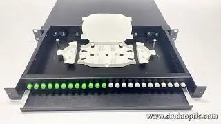 19' 1U 6~48 cores Sliding fiber patch panel