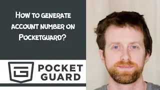 How to generate account number on Pocketguard?