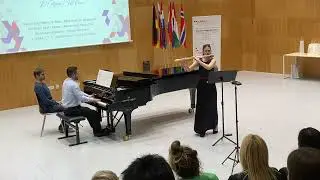 Janka Laár,  Flute, J.Gade/ T.L. Christiansen: Tango Fantasia