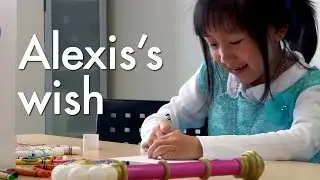 Alexis's wish tells her cancer story
