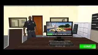 Police Car Driving Simulator 2022 - Parking Professor Multi Level 3D - Android GamePlay