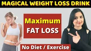 MAGICAL TONIC for MAXIMUM WEIGHT LOSS | Natural Remedy to lose Weight | Ayurvedic Fat Burner#Burnfat
