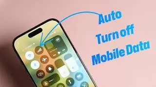 I Found a SIMPLE Way to Auto Turn Off Mobile Data on My iPhone