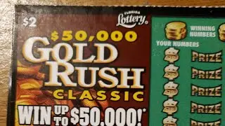 $2 Gold Rush Tickets...Can I Find A Gold Bar?