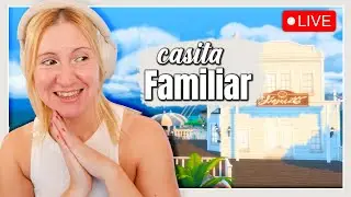 🔴 🏡✨ Construyendo la CASA FAMILIAR PERFECTA con CC | Trucos de Construcción + Chatting 🔨💬