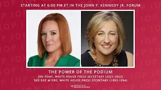 The Power of the Podium ft. Jen Psaki & Dee Dee Myers