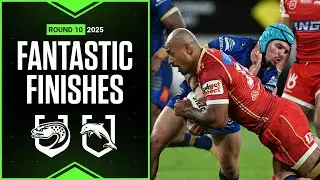 NRL Highlights | NRL Best finishes of 2025: Eels v Dolphins - Round 10 | Match Highlights