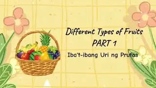 TAGALOG - ENGLISH OF DIFFERENT TYPES OF FRUITS PART 1 🍎🍉🍋 || LESSON FOR ALL #shorts #shortvideo