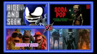 BRAINROT BATTLE ⚡ Hide and Seek vs Soda Pop | Monster Brainrot Song