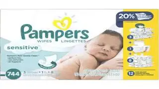 Pampers Sensitive Wipes