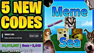 UPDATE CODES⚡MEME SEA  CODES IN ROBLOX - MEME SEA CODES - CODES FOR MEM SEA !⚡CODES⚠️