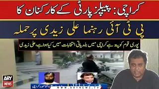 PPP workers attacked PTI leader Ali Zaidi