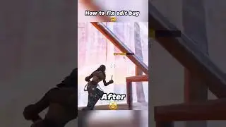 How to fix the edit bug 🤫 #fortnite #shorts