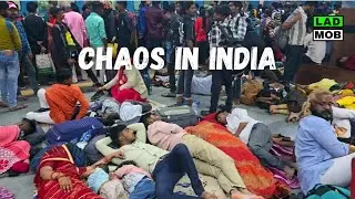 Chaos in India: From Sleeping on Floors to Breaking Into Trains...
