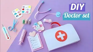 |How to make cute Doctor Set with Paper at home|Easily Made|Kids Fun Dose|By Craft with Fun