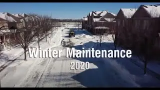 City of Markham 2020 - 2021 Winter Maintenance