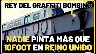 ▶️ QUIÉN es 10FOOT: el REY del GRAFFITI BOMBING en LONDRES