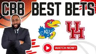 Houston vs Kansas | MSVU vs Grambling Predictions and Best Bets | Best CBB Picks Feb 23, 2026