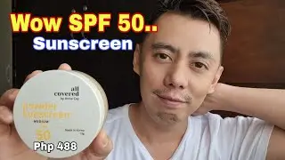 3 TIPS HOW TO APPLY ALL COVERED BY ANNA CAY POWDERED SUNSCREEN SPF 50 CORRECTLY REVIEW | REAL TALK