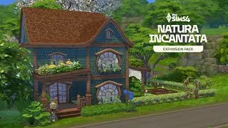 Costruiamo una CASA FATATA con The Sims 4 Natura Incantata 🌿