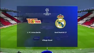 Union Berlin 🆚 Real Madrid | Champions League | 2023-24 | Gameplay